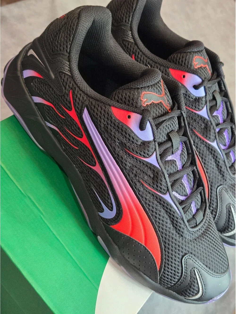 PUMA Inhale - Black / Red (401560-02) Men's Size 12 BRAND NEW IN BOX
